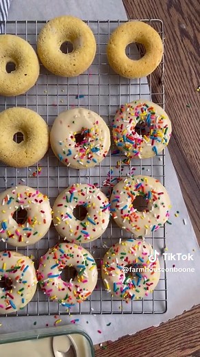 Baked Sourdough Donuts Recipe