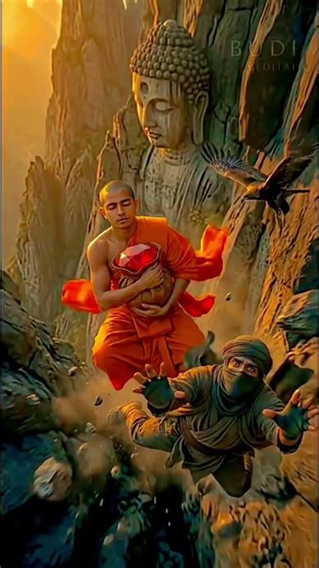The True Treasure Was in My Heart🙏👍#buddhiststory #repentance #buddha #monk