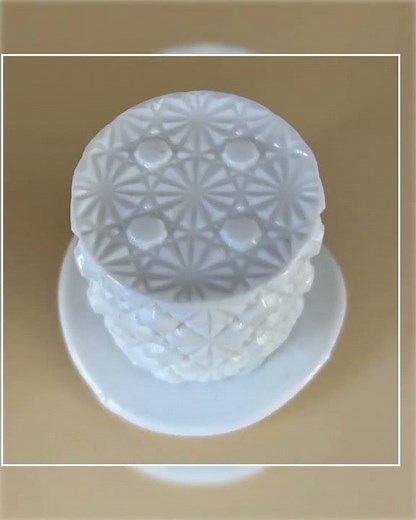 Vintage Fenton White Milk Glass Hat Glass Art Lover Antiques