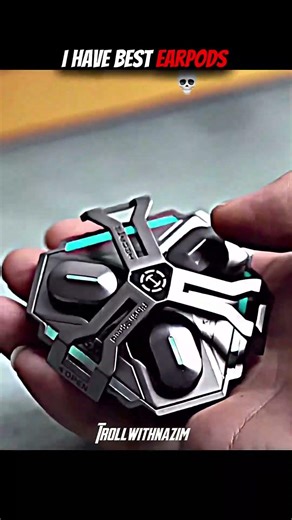 Latest EarPods Are INSANELY Good 😱☠️ #earpods #trolledit #trollface #phonk