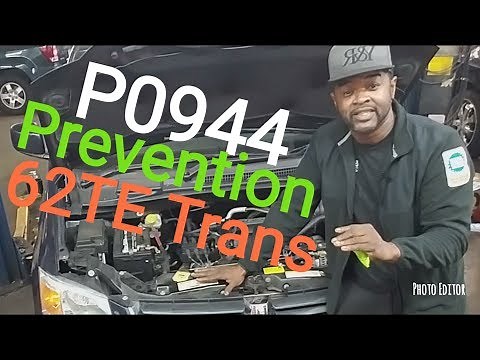 62TE Transmission Problems. WARNING. P0944 P0700 P0868 DO THIS FIRST. Transmission whining noise.