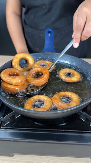 7.7K views · 57 reactions | the best donut recipe in the world, easy and delicious | Delicious Cooking Recipes | Facebook