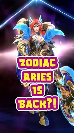 Zodiac Aries skin is back?! - MLBB - Mobile Legends: Bang Bang