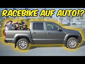 Racebike auf neuem Pickup transportieren!?
