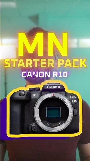 MN Starter Pack Canon R10 : Le pack idéal pour passer au niveau supérieur !