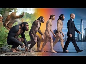 "The Evolution of Humanity: From Ape to Modern Day in Stunning HD"