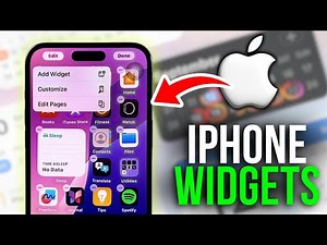 How to Use iPhone Widgets in a Simple Way