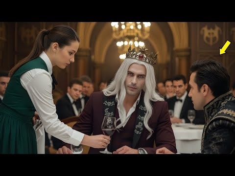 The Waitress Switched His Goblet in Silence — Vampire King Watched, Realizing She’d Saved His Life
