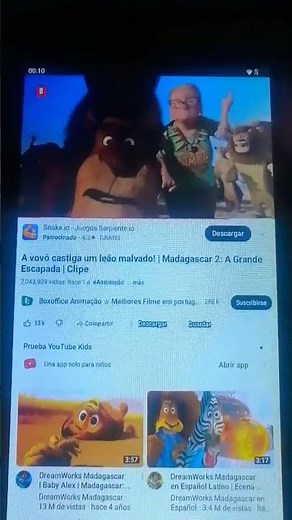 Madagascar Escape 2 Africa Makunga VS Nana #dreamworks #shorts #madagascar