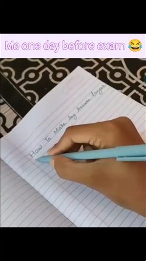 How to Make Any Answer Longer in Exams | Easy Writing Tricks