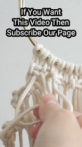 9.2K views · 58 reactions | This was just a sneak peek! Full Macrame tutorial drops today - hit that SUBSCRIBE button and be the first to watch! | Everything Macrame | Facebook