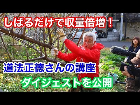 [First appearance!] A digest of Masanori Doho's lecture on natural cultivation of vegetables and ...