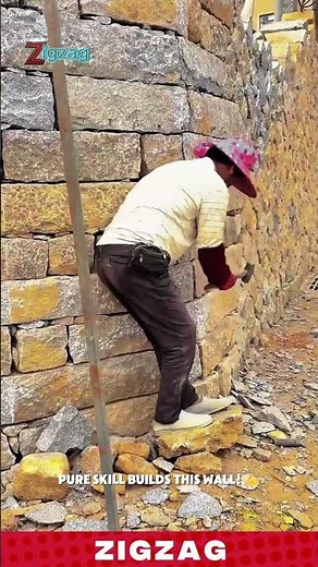 Hand-Crafted Stone Wall Construction Method for Durable and Traditional Building Projects