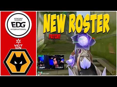 PRIME ZMJJKK vs SIUFATBB! NEW EDG vs Wolves - HIGHLIGHTS - VCT China 2026 - ft EDG Jieny7 | VALORANT