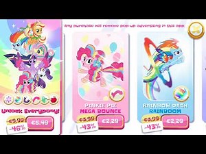 My Little Pony Rainbow Runners, Epic Color Rush #30 🦄 RUN to close the color-stealing portals