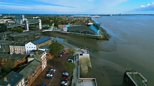 Hull, Yorkshire: Drone explores the UK's old maritime city