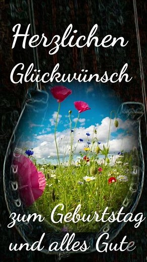 Herzlichen Glückwunsch🍀 zum Geburtstag und alles Gute