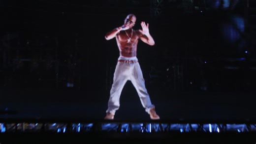 Tupac Hologram Performs at Coachella