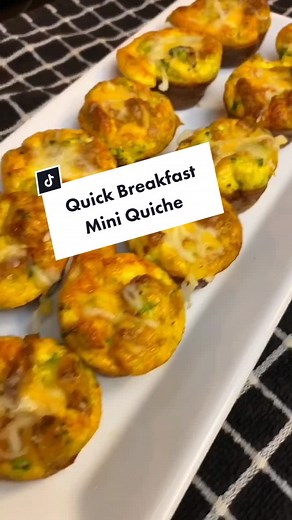 Easy Breakfast Quiche Muffins Recipe