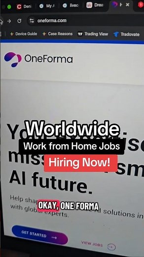 Worldwide Remote Job! Work from Home Jobs with OneForma #remotejobs #remotework #workfromhomejobs