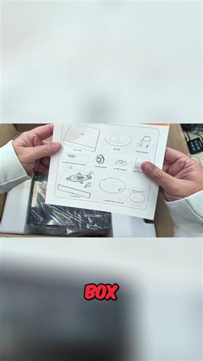 Unboxing the Mystery Box: What's Inside This Turntable? #shorts