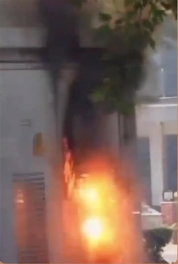 Utility Box Explosion Caught on Camera #electrician #shorts