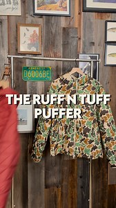 A season-ready staple: the Ruff & Tuff Puff Jacket brings lightweight warmth, a relaxed fit, quilt stitching, and pack-away convenience for wherever the day takes you. | Seager