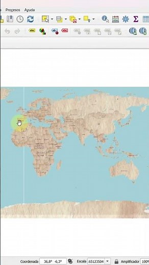 Cómo crear un #mapa con efecto antiguo en #qgis