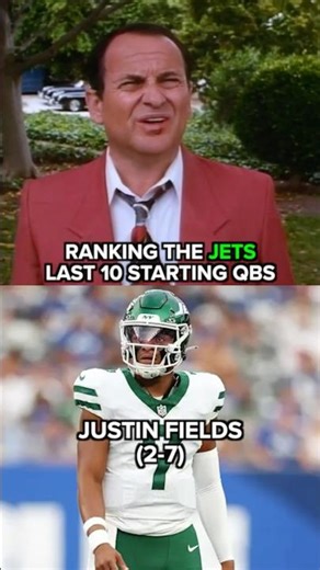 RANKING THE JETS QBS #jets #newyorkjets #nfl #newyork #nflfootball