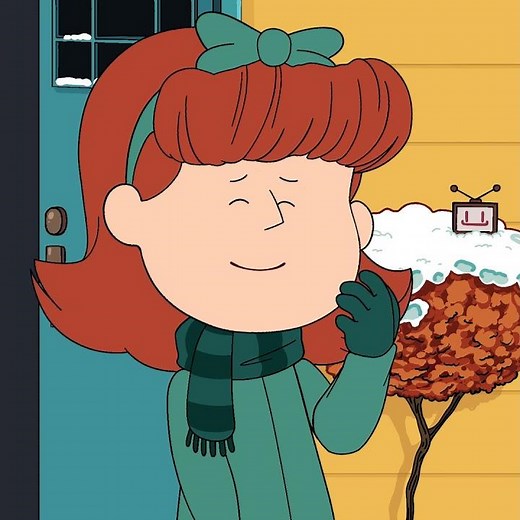 Little Red Haired Girl and Charlie! ♥️💛 #peanuts