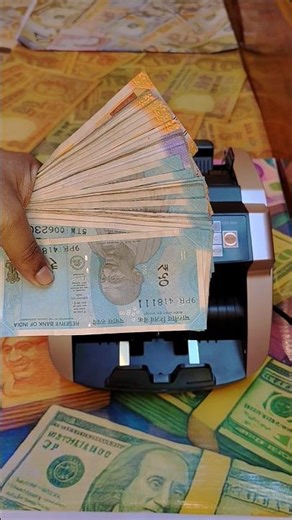 Real Money Counting ASMR 💵 | Most Satisfying Cash Machine Sound #asmr #moneycountingasmr