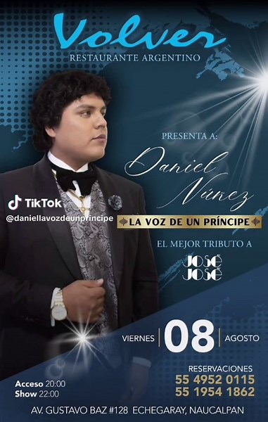 Concierto de José José en Ciudad de México