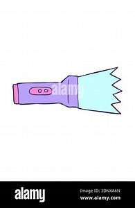 shaking motion animation of cartoon torch Stock Video Footage - Alamy