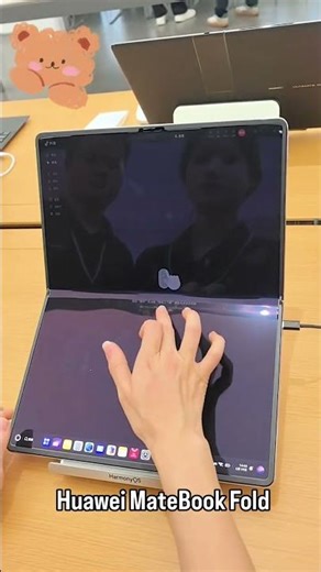 Huawei MateBook Fold - A Unique folding full screen laptop from Huawei.