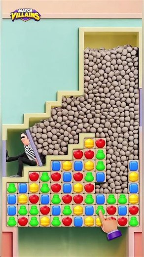 Pastel Game Theme | Match Villains Gameplay Ads #matchvillains #games #gameplay #cartoon