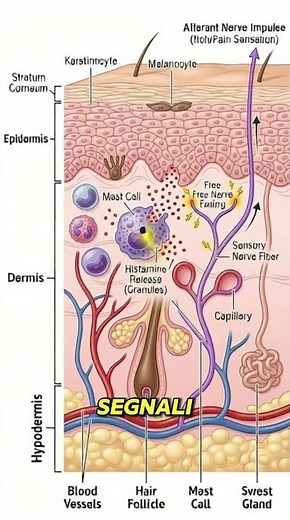 Why does our skin itch? #animation
