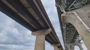 Local bridge failures possible but unlikely