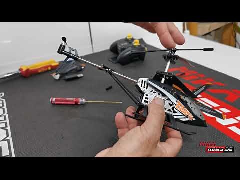 Crash - Reparatur am Revell Control 23817 RC Helikopter Interceptor