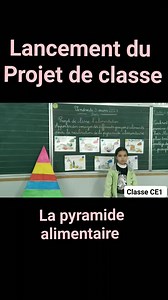 5.4K views · 101 reactions | Lancement du projet de classe sous le thème de l'alimentation "La pyramide alimentaire " | Apprendre le français pas à pas avec Kady | Facebook