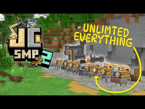 Just Create SMP S2 EP4 The Resourceful Create Iron Farm