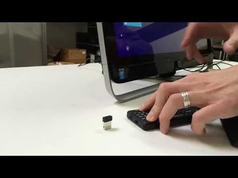 How to reconnect/pair your USB Dongle and Mini Keyboard (FE01-BL/SL/GR/WH/P))