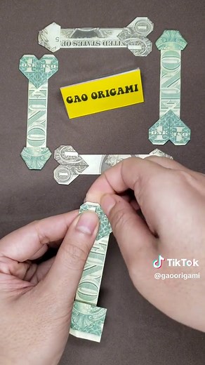 How to Fold a Dollar Bill into an Origami Arrow of Love