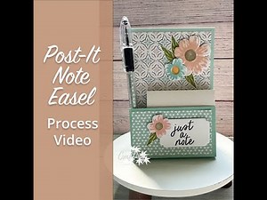 Post-It Note and Pen Easel Holder