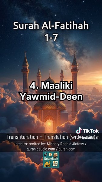 Surah Al-Fatihah: Recitation, Translation, and Meaning