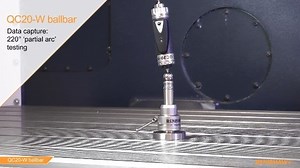 Our QC20-W ballbar provides 220º partial arc testing, in three orthogonal planes, from a single set-up 🎯 Generating a single part program for volumetric ballbar testing eliminates the need to remove the QC20-W in between test planes and switching between the conventional three machine plane programs (XY, XZ and YZ). Partial arc testing delivers a true 'volumetric' analysis of your machine quickly. Find out more about QC20-W testing here 👉 https://bit.ly/2WIbJr8 #renishaw #applyinnovation #qc20