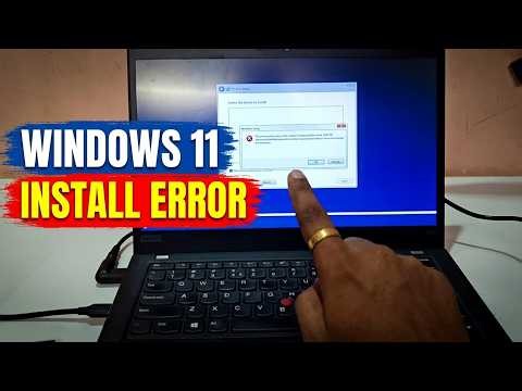Windows 11 installation Error || TechCare IT Solutions
