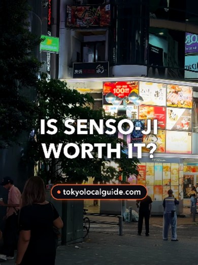 Is Senso-ji Temple worth it? Yes, easily. And it's free. Best time: Before 8am, or after dark. Cost: Free to walk in. How long: 1 to 2 hours if you take the shopping street too. Skip it if: Honestly, never. It's free, it's central, and everyone should see it once. Just don't turn up mid morning to afternoon if you want it quiet. Send it to the friend who keeps saying Tokyo. You know the one. Grab the guide, link in bio 👆 #tokyo #japantravel #asakusa #sensoji #tokyotrip