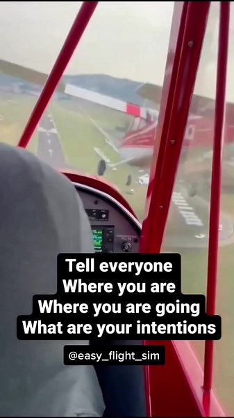 Very close to be real ugly, when flying uncontrolled airports keep your eyes and ears open and always state your intentions … #approach #landing #crash #aviation #aircraft #airport #uncontrolledairport #plane