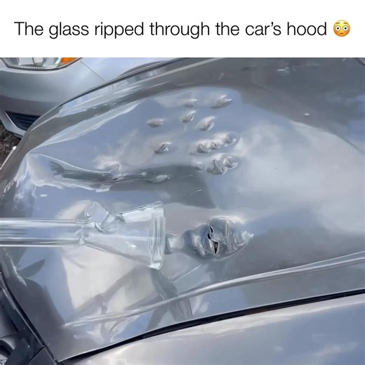 Whomp It Glass ripped through the metal 😳