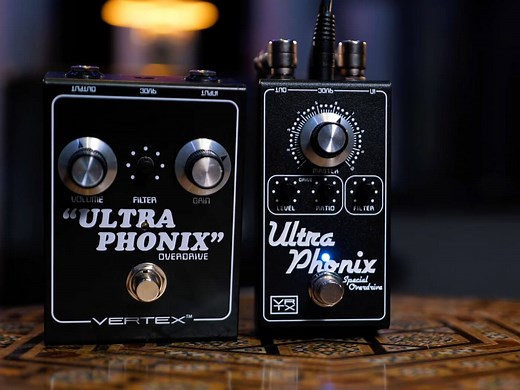 Vertex Effects updates the Ultraphonix to MkII, with a smaller case and more controls